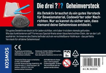 Preview: Kosmos Spielzeug Rollenspiel Detektiv Die drei ??? Geheimversteck 632434