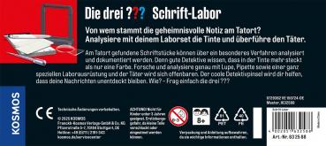 Preview: Kosmos Spielzeug Rollenspiel Detektiv Die drei ??? Schrift-Labor 632588