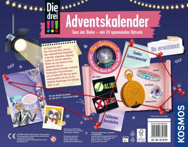 Preview: Kosmos Adventskalender Die drei !!! Adventskalender 2026 632694