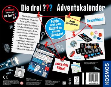 Preview: Kosmos Adventskalender Die drei ??? Adventskalender 2026 632700