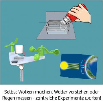 Preview: Kosmos Experimentieren Geografie & Universum Wetterstation 636142