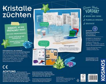 Preview: Kosmos Experimentieren Kristalle & Mineralien Kristalle züchten 645601