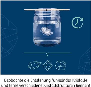 Preview: Kosmos Experimentieren Kristalle & Mineralien Kristalle züchten 645601