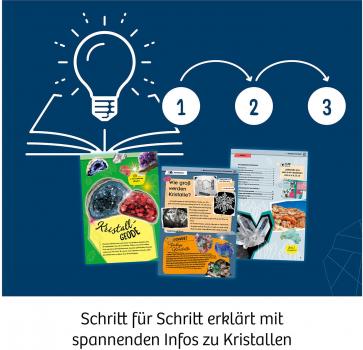 Kosmos Experimentieren Kristalle & Mineralien Kristalle züchten 645601