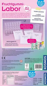 Preview: Kosmos Experimentieren Fun Science Fun Science Fruchtgummi Labor Love & Hearts 654344