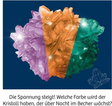 Preview: Kosmos Experimentieren Kristalle & Mineralien Überraschungs-Kristalle selbst züchten 656096