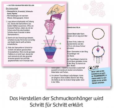 Preview: Kosmos Experimentieren Girls Glitzer-Diamanten 657758
