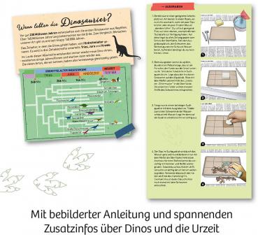 Kosmos Experimentieren Ausgrabung Nachtleuchtender T-REX 658021