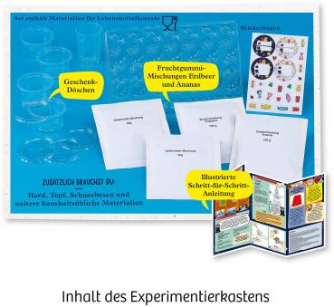 Preview: Kosmos Experimentieren Fun Science Fun Science Fruchtgummi-Labor 658106