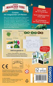 Preview: Kosmos Experimente Einsteiger Die Schule der magischen Tiere Caspar mit magischen UV-Perlen 658281