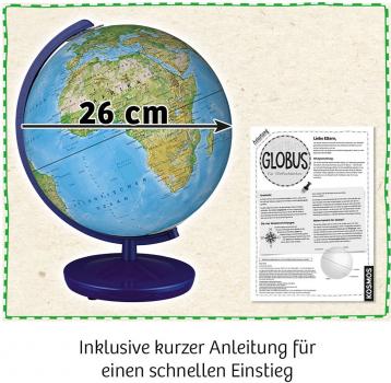 Preview: Kosmos Experimentieren Geografie & Universum Schüler-Globus 673031