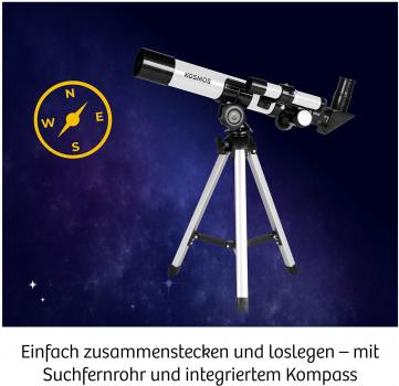 Preview: Kosmos Experimentieren Geografie & Universum Entdecker-Teleskop 676889