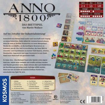Preview: Kosmos Familienspiel Strategiespiel Anno 1800 680428