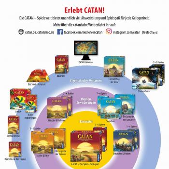 Kosmos Familienspiel Strategiespiel CATAN Sternenfahrer Ergänzung Spieler 5+6 680466