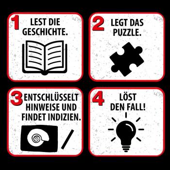 200 Teile Kosmos Familienspiel Krimispiel Krimipuzzle Die drei ??? Kids T-Rex in Action 680657
