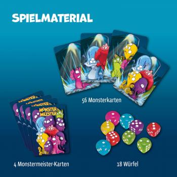 Preview: Kosmos Familienspiel Würfelspiel Monster 12 680688
