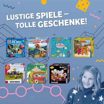 Preview: Kosmos Kinderspiel Memospiel Welcher Dino leuchtet da? 680701