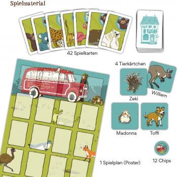 Preview: Kosmos Kinderspiel Reaktionsspiel Die Schule der magischen Tiere Auf die Plätze! 681005