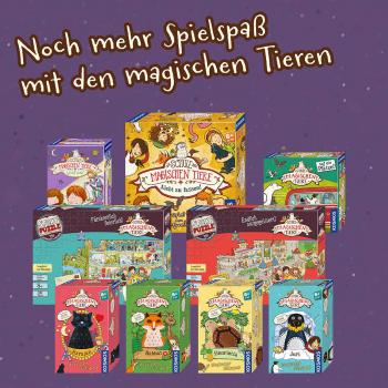 Kosmos Kinderspiel Reaktionsspiel Die Schule der magischen Tiere Auf die Plätze! 681005
