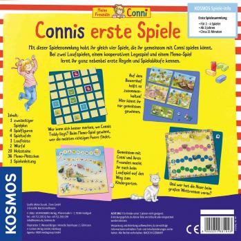 Preview: Kosmos Kinderspiel Spielesammlung Connis erste Spiele 681043