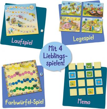 Preview: Kosmos Kinderspiel Spielesammlung Connis erste Spiele 681043