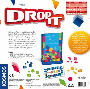 Preview: Kosmos Familienspiel Strategiespiel Drop It 682071