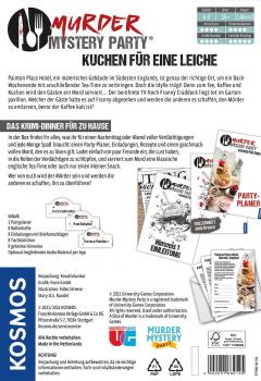Preview: Kosmos Familienspiel Krimispiel Murder Mystery Party Kuchen für eine Leiche 682125
