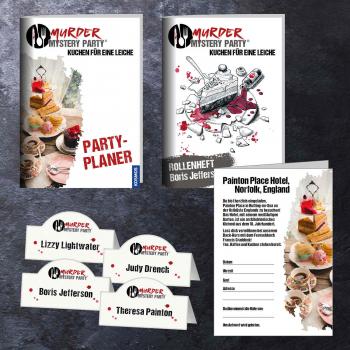 Preview: Kosmos Familienspiel Krimispiel Murder Mystery Party Kuchen für eine Leiche 682125