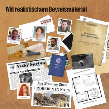 Preview: Kosmos Familienspiel Krimispiel Murder Mystery Case File Der Tote im Weinkeller 682163