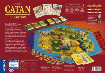 Preview: Kosmos Familienspiel Strategiespiel CATAN 3D Edition 682262