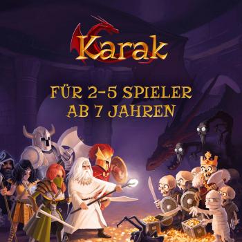 Preview: Kosmos Familienspiel Würfelspiel Karak 682286