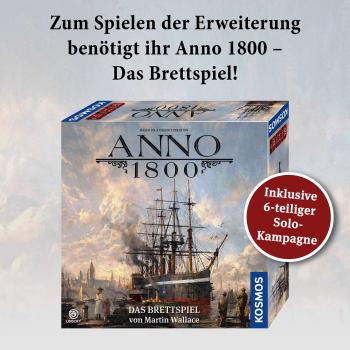 Kosmos Familienspiel Strategiespiel Anno 1800 Erweiterung 682309