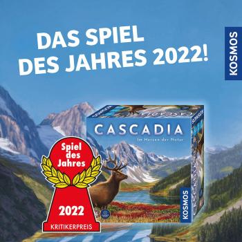 Preview: Kosmos Familienspiel Strategiespiel Cascadia 682590