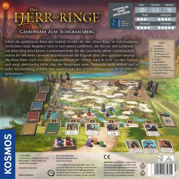 Preview: Kosmos Familienspiel Strategiespiel Der Herr der Ringe Gemeinsam zum Schicksalsberg 682804
