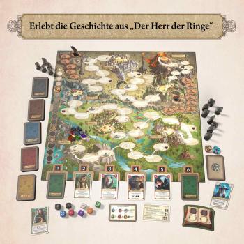 Preview: Kosmos Familienspiel Strategiespiel Der Herr der Ringe Gemeinsam zum Schicksalsberg 682804