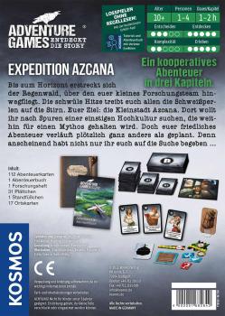 Preview: Kosmos Familienspiel Escape / Exit Adventure Games Expedition Azcana 682842