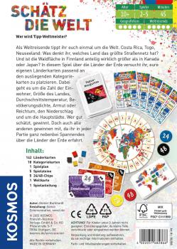 Preview: Kosmos Familienspiel Partyspiel Schätz die Welt 682866