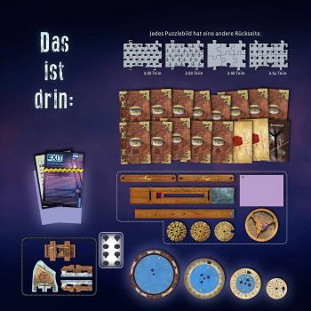 Preview: Kosmos Familienspiel Escape EXIT® Spiel + Puzzle Das Gold der Piraten Level Fortgeschritten 683108