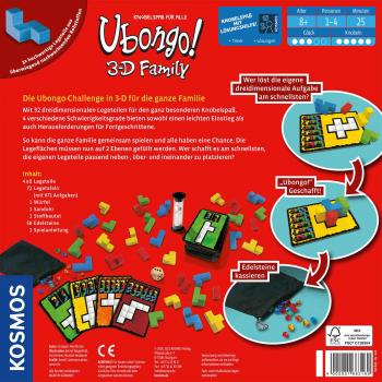 Preview: Kosmos Familienspiel Logikspiel Ubongo! 3-D Family 683160