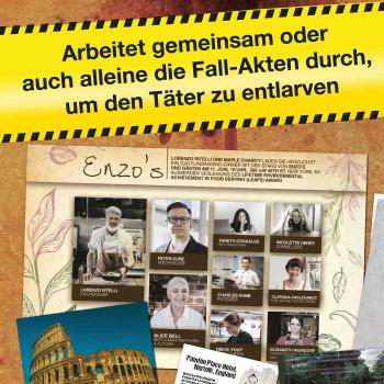 Preview: Kosmos Familienspiel Krimispiel Murder Mystery Case File Mord à la carte 683276