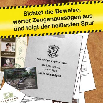 Kosmos Familienspiel Krimispiel Murder Mystery Case File Mord à la carte 683276