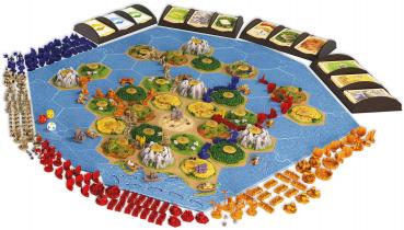 Preview: Kosmos Familienspiel Strategiespiel CATAN 3D Seefahrer + Städte & Ritter 683337