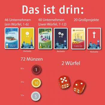 Preview: Kosmos Familienspiel Partyspiel Machi Koro Die neue Stadt 683344
