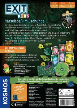 Preview: Kosmos Kinderspiel Escape / Exit EXIT® Kids Rätselspaß im Dschungel 683375