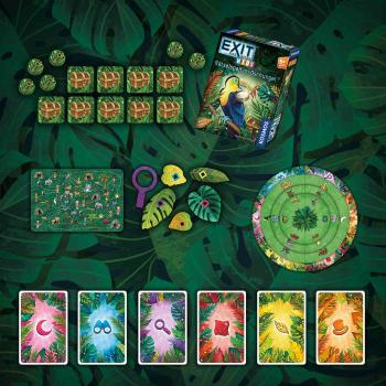 Preview: Kosmos Kinderspiel Escape / Exit EXIT® Kids Rätselspaß im Dschungel 683375