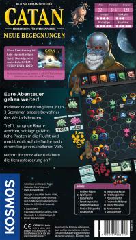 Preview: Kosmos Familienspiel Strategiespiel CATAN Sternenfahrer Erweiterung Neue Begegnungen 683535