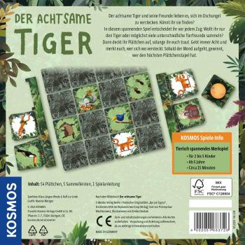 Preview: Kosmos Kinderspiel Memospiel Der achtsame Tiger 683726