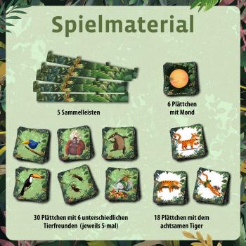 Preview: Kosmos Kinderspiel Memospiel Der achtsame Tiger 683726