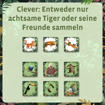 Kosmos Kinderspiel Memospiel Der achtsame Tiger 683726