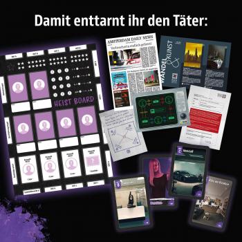 Preview: Kosmos Familienspiel Krimispiel Masters of Crime Stillleben 683870